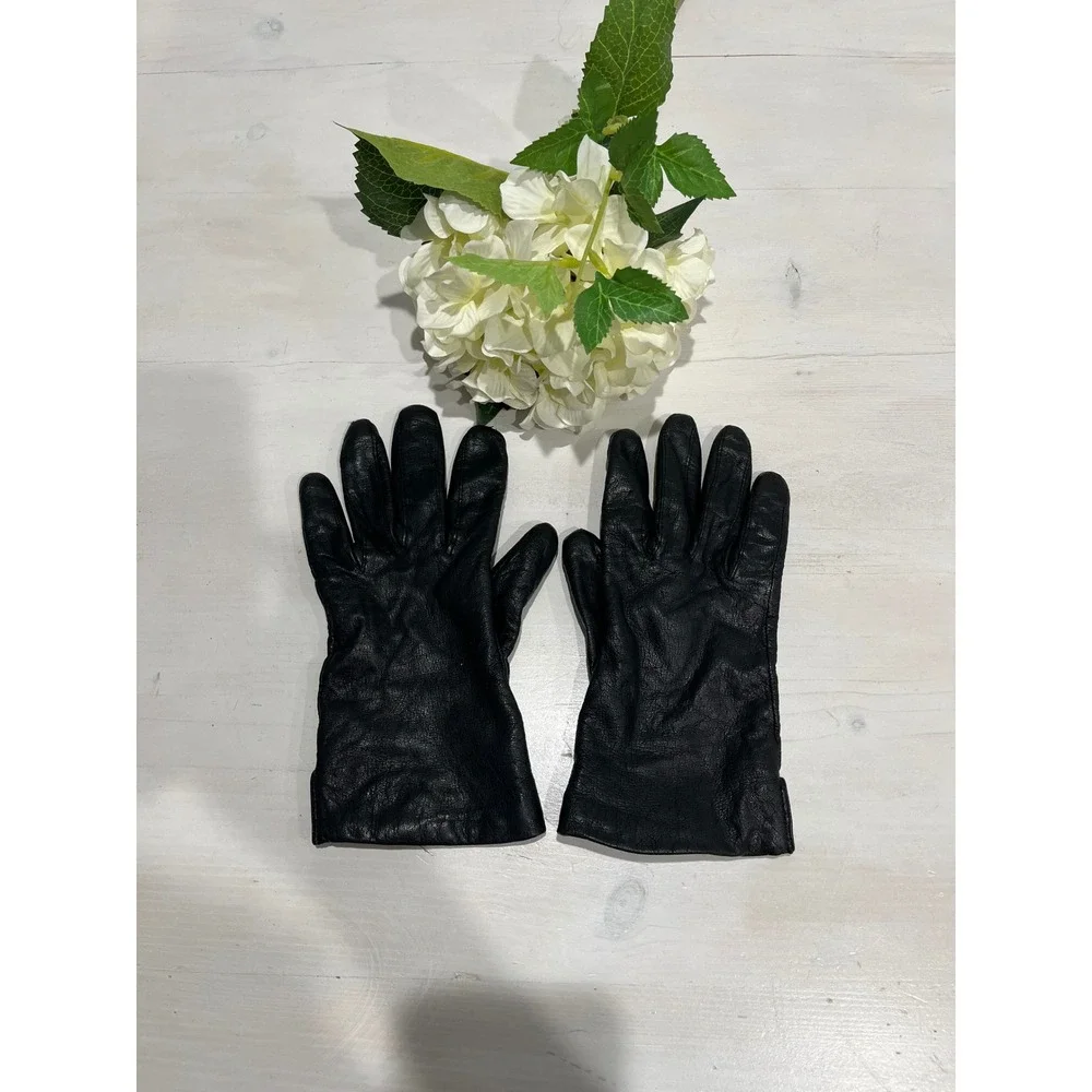 Womens Leather Gloves Acrylic Lined Winter Driving‎